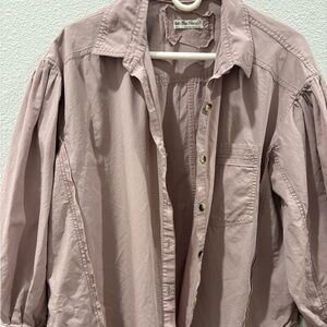 We The Free Dusty cream  Button-Down Shirt